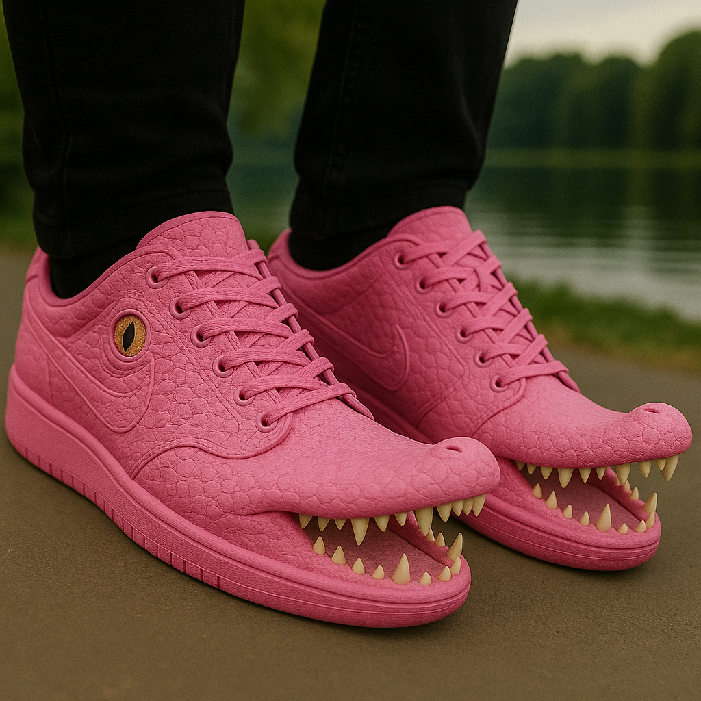 Crocodile Shaped Sneaker