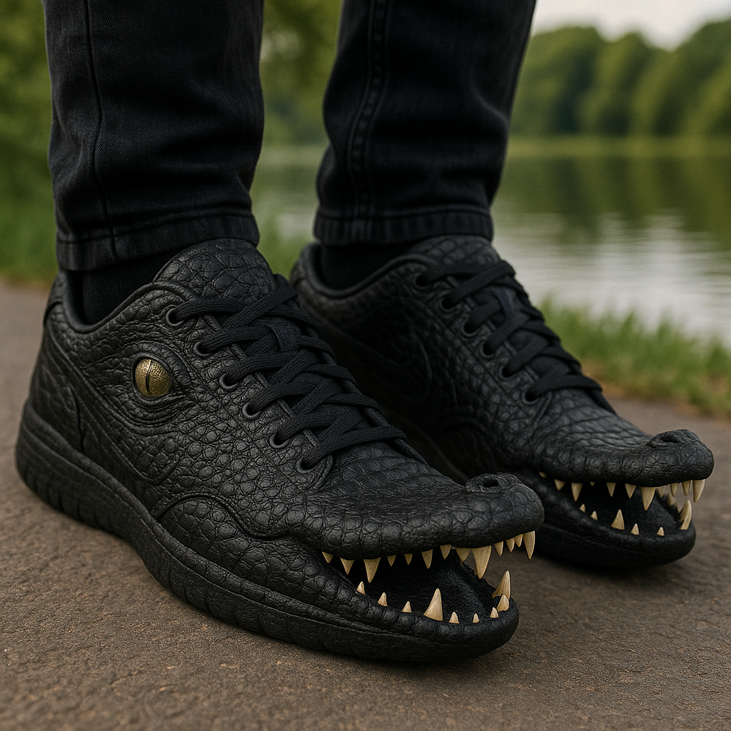Crocodile Shaped Sneaker
