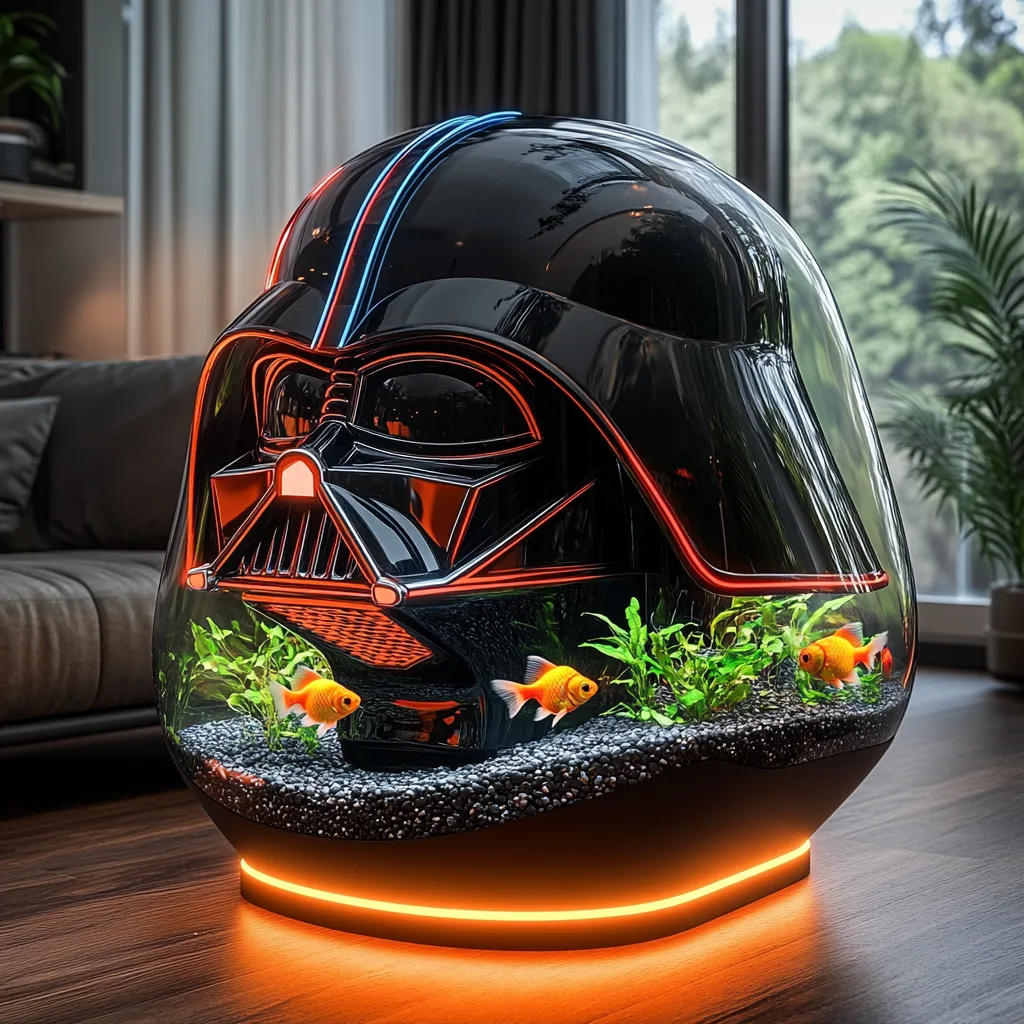 Darth Vader Aquarium