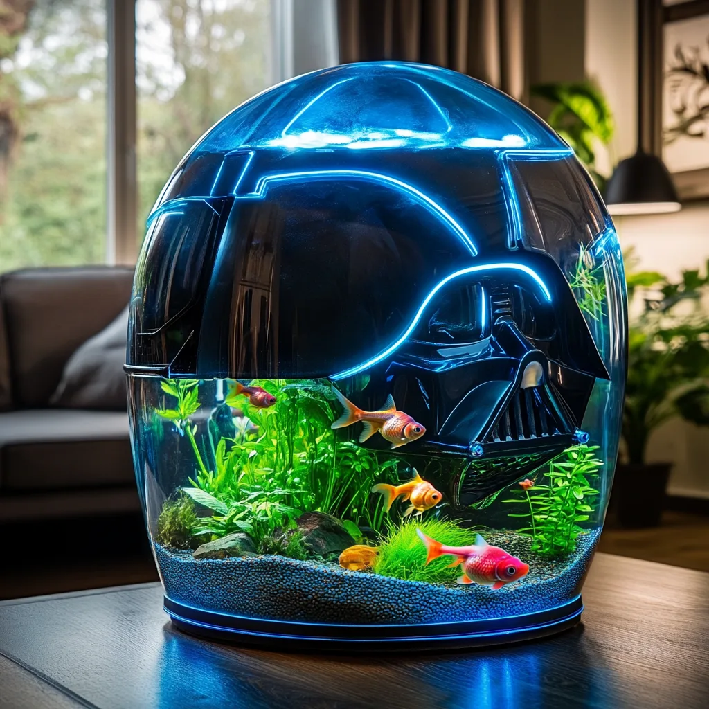 Darth Vader Aquarium