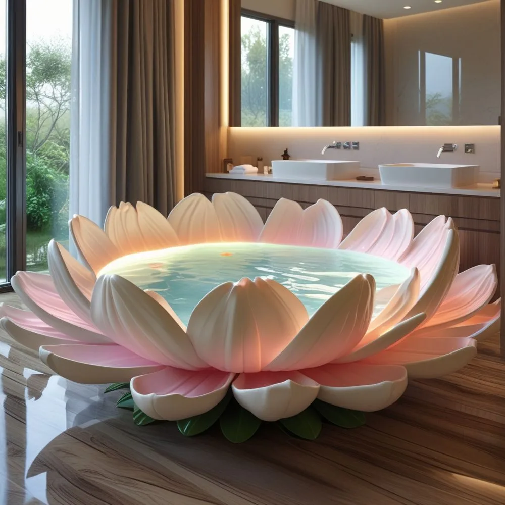 Flowers Bathtubs
