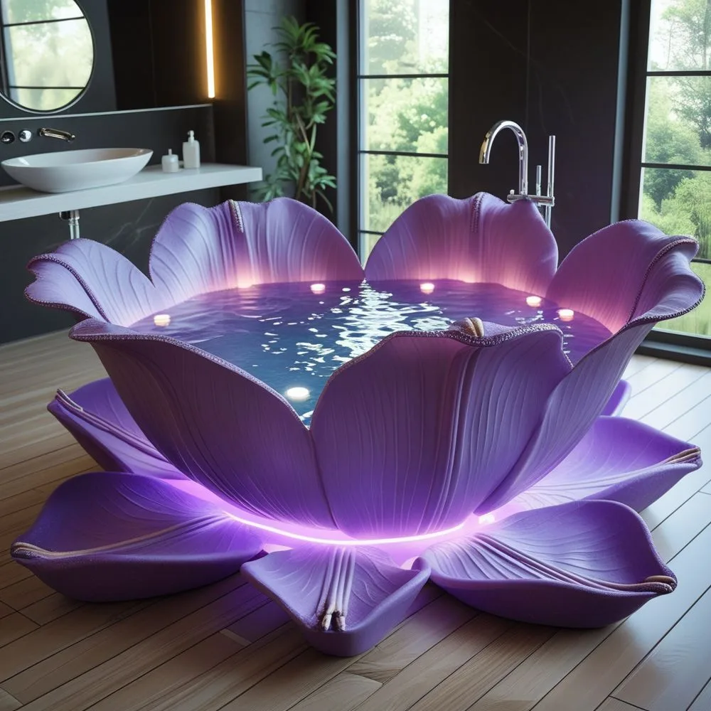 Flowers Bathtubs