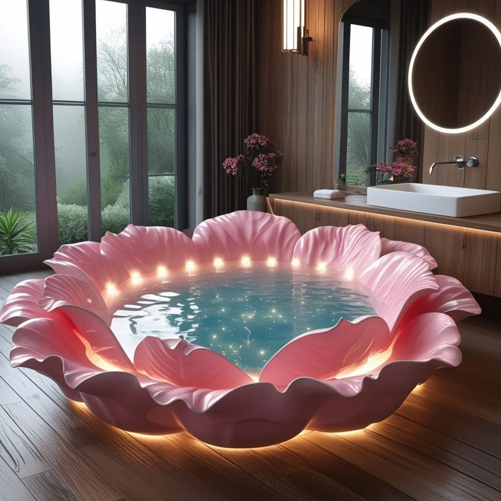 Flowers Bathtubs