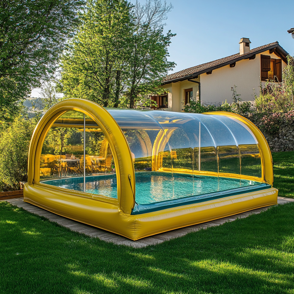 Inflatable Greenhouse Pools
