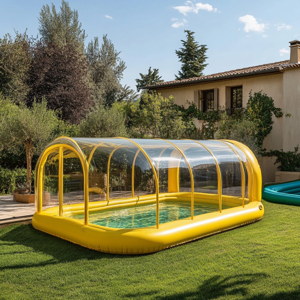 Inflatable Greenhouse Pools