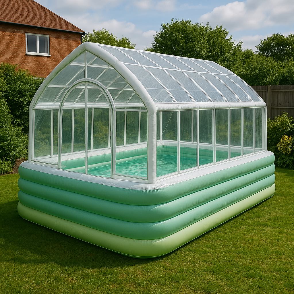Inflatable Greenhouse Pools