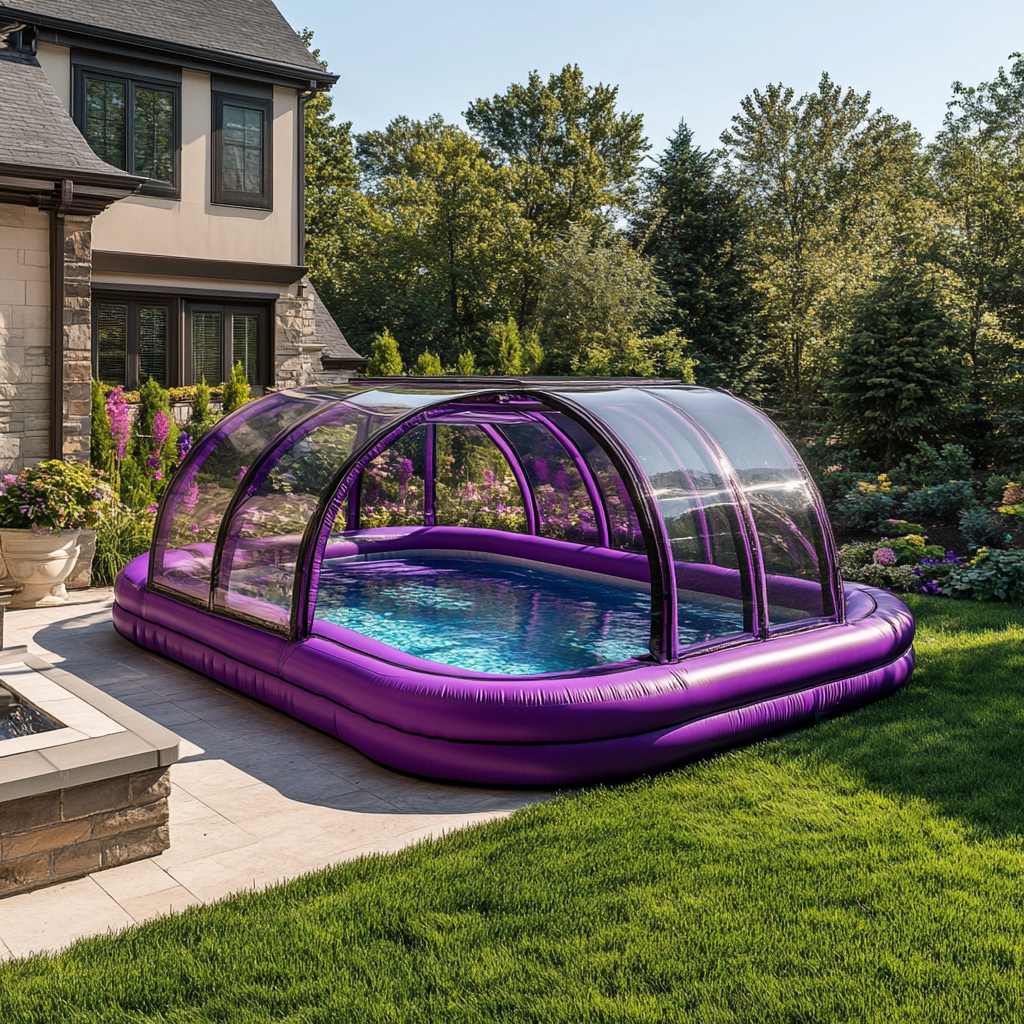 Inflatable Greenhouse Pools