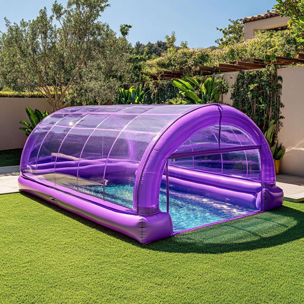 Inflatable Greenhouse Pools