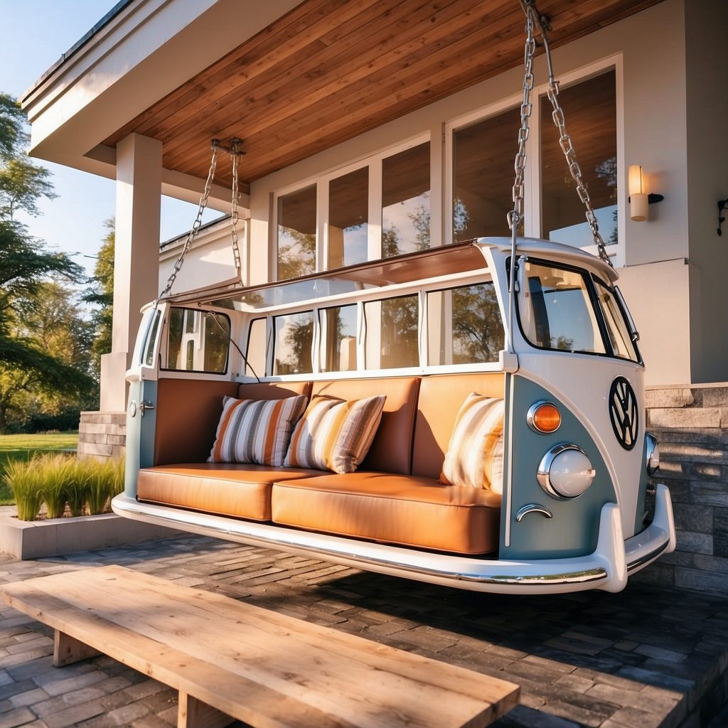 Volkswagen Type 2 Bus Porch Swings