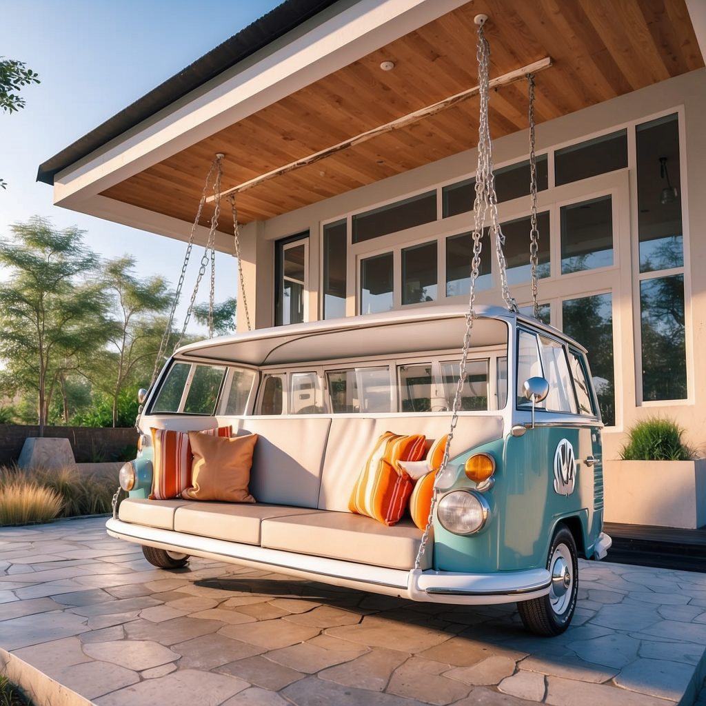 Volkswagen Type 2 Bus Porch Swings