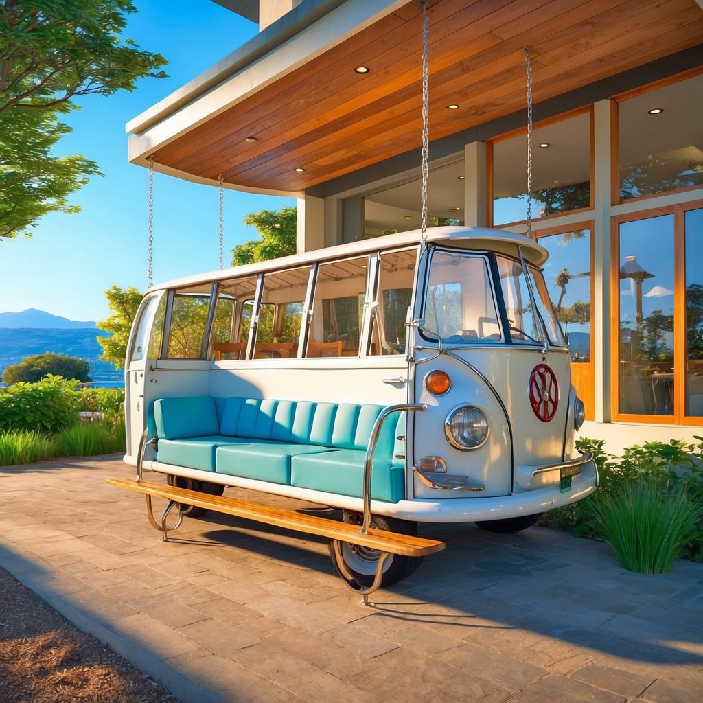 Volkswagen Type 2 Bus Porch Swings