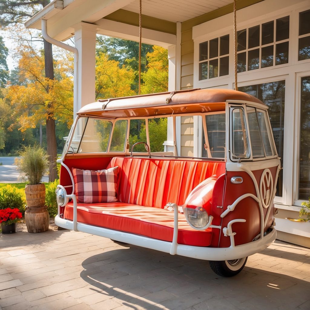 Volkswagen Type 2 Bus Porch Swings