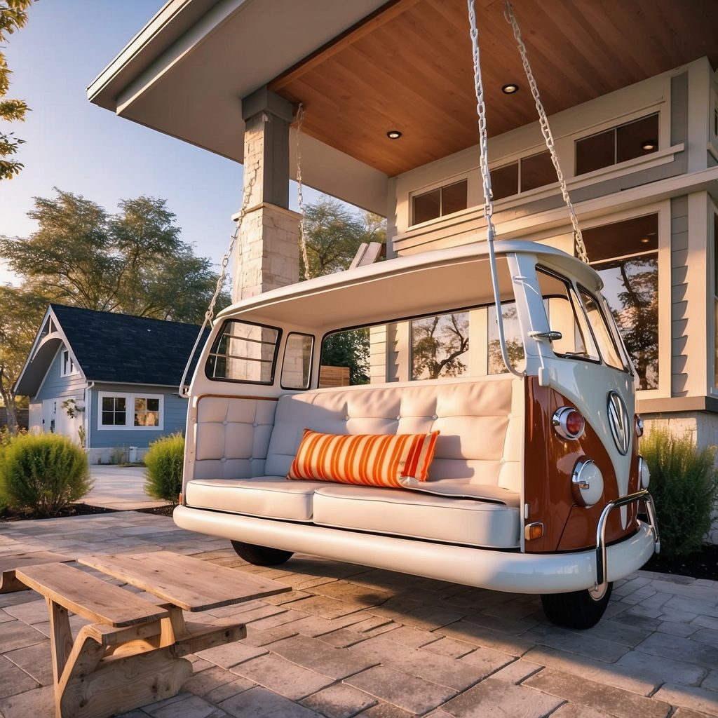 Volkswagen Type 2 Bus Porch Swings