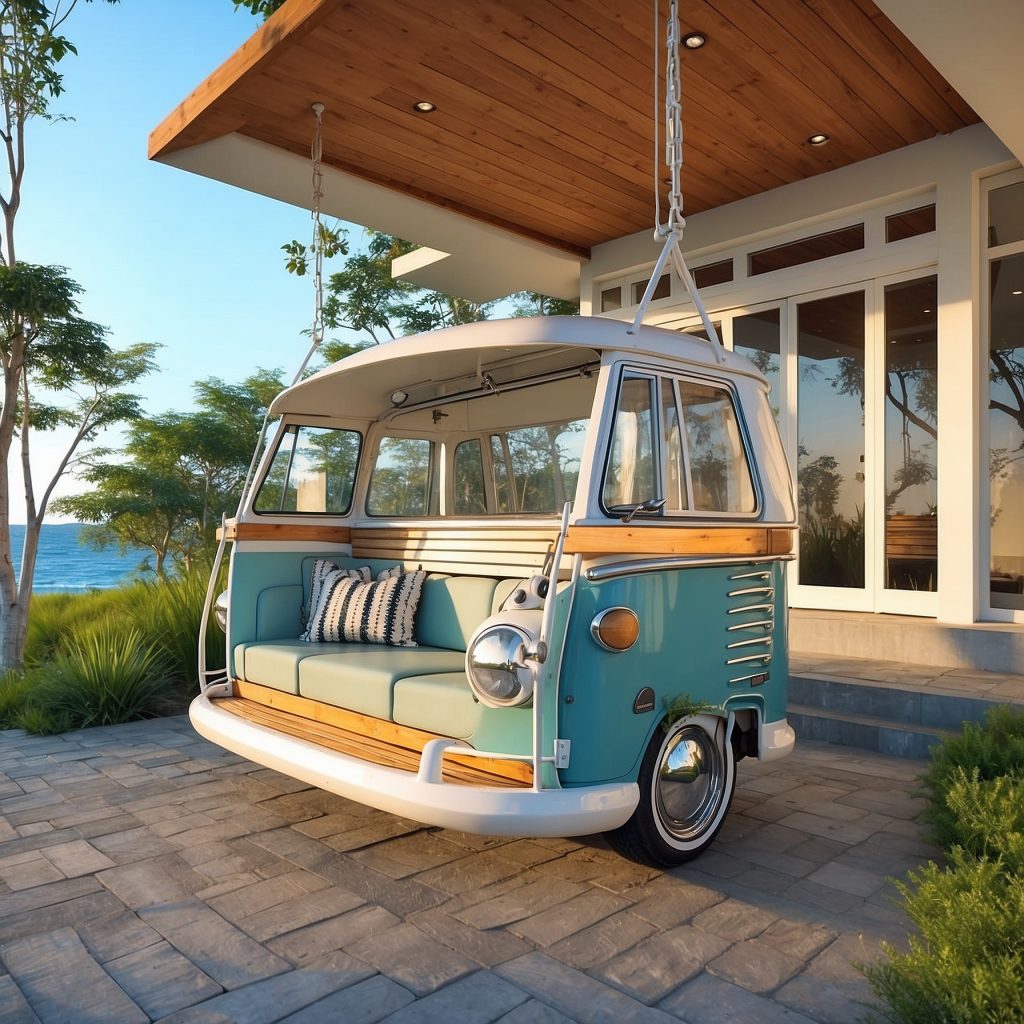 Volkswagen Type 2 Bus Porch Swings
