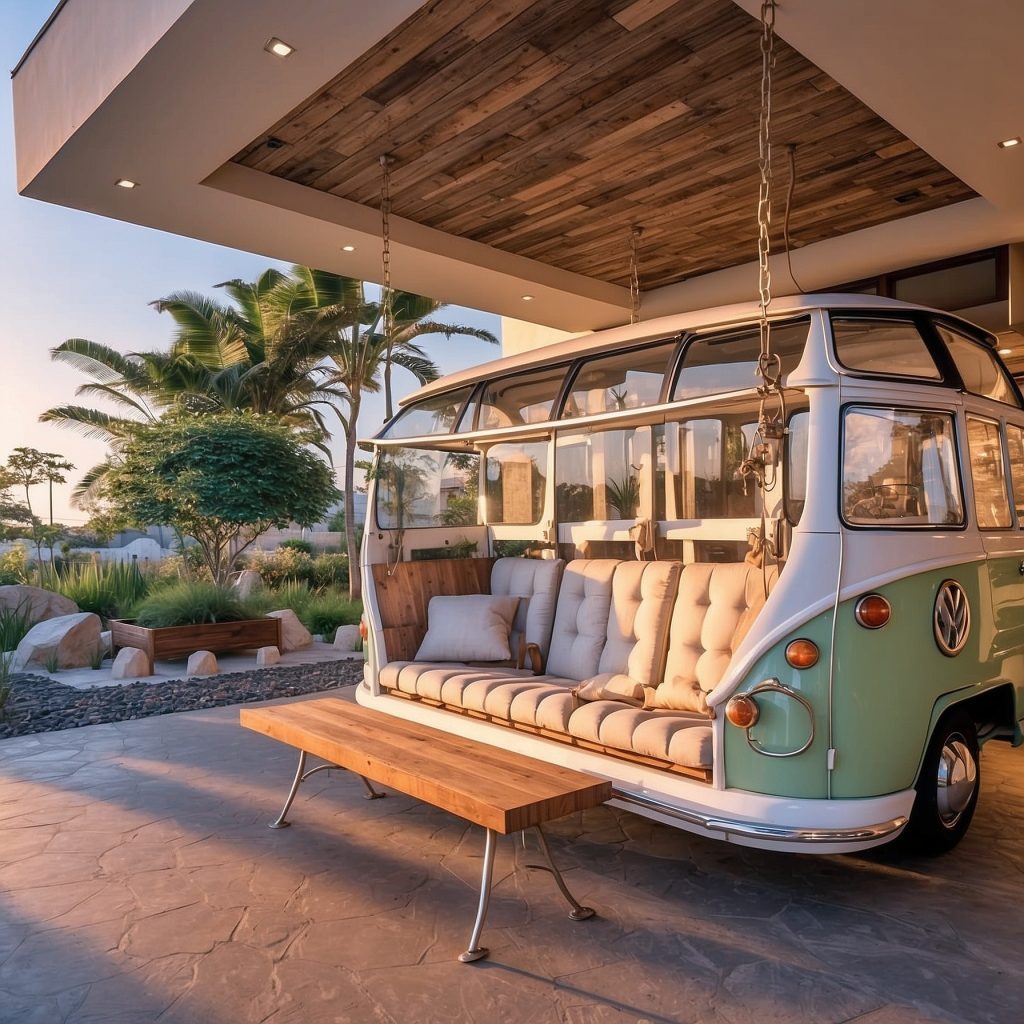 Volkswagen Type 2 Bus Porch Swings