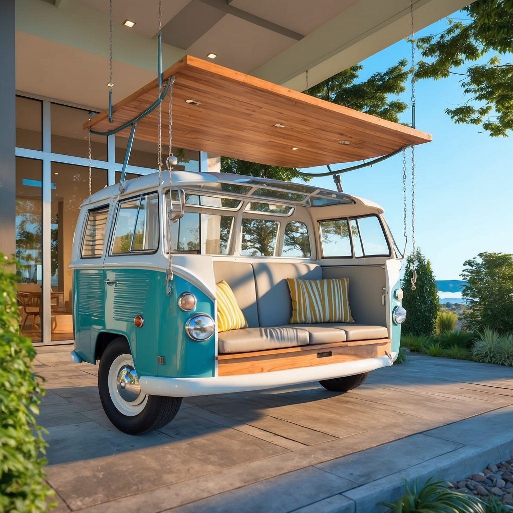 Volkswagen Type 2 Bus Porch Swings