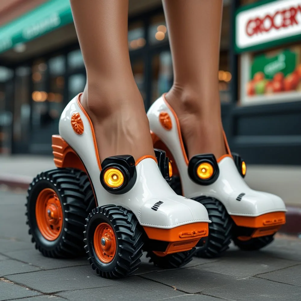 Tractor High Heels