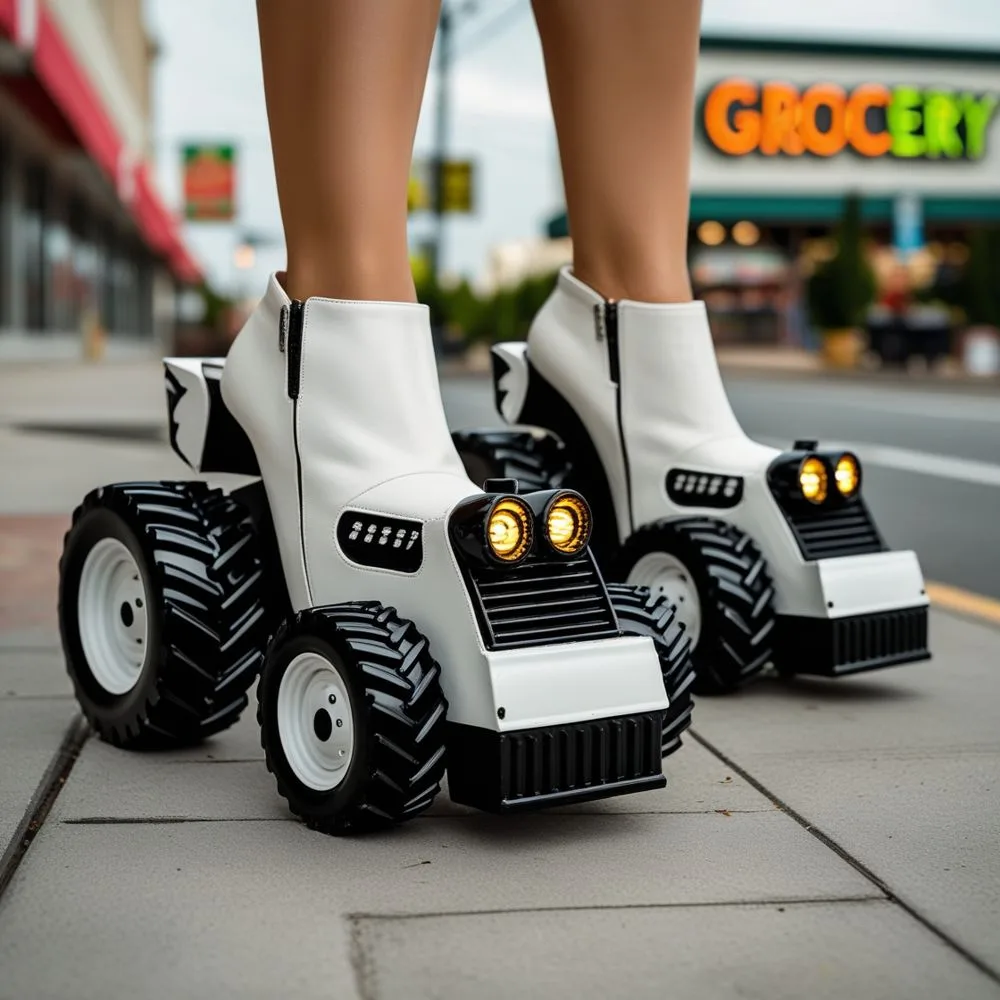 Tractor High Heels