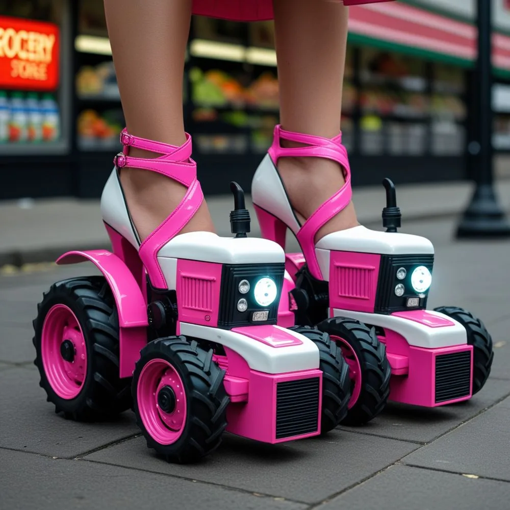 Tractor High Heels