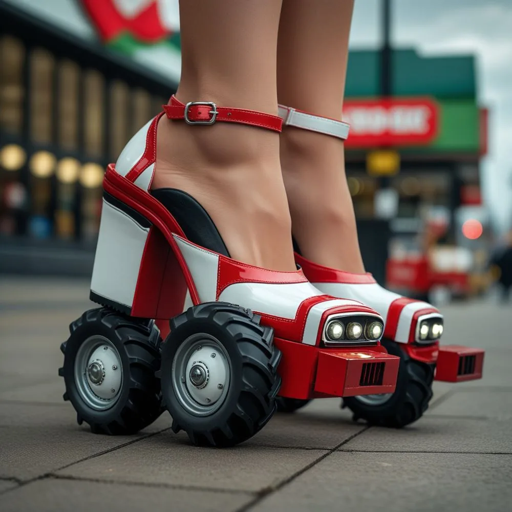 Tractor High Heels