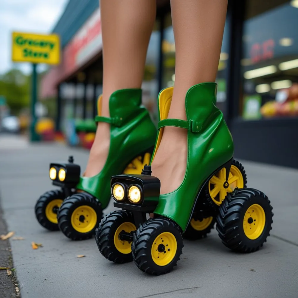 Tractor High Heels