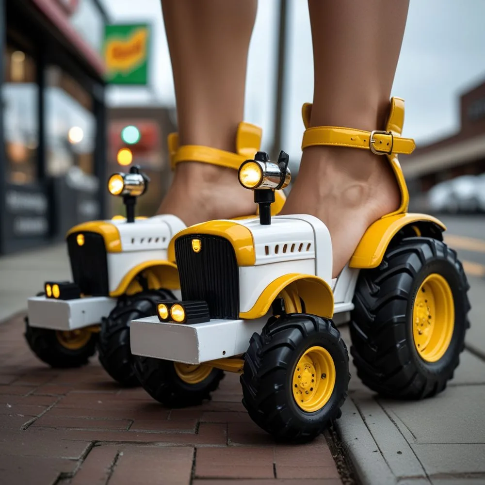 Tractor High Heels