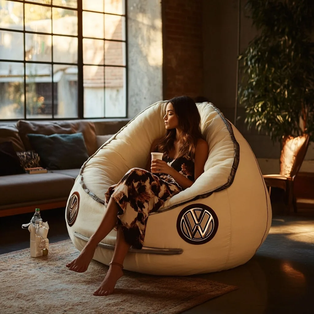 VW Bus Bean Bag
