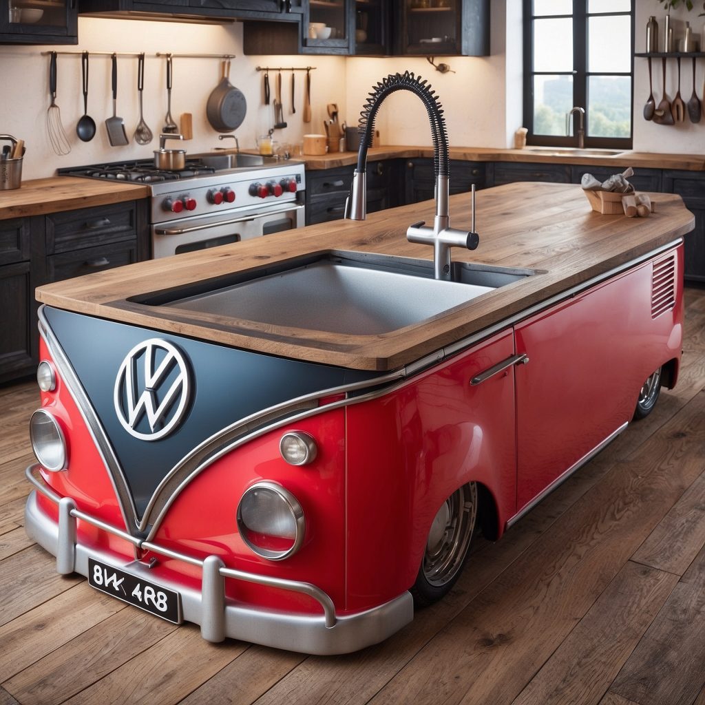 Volkswagen Bus Sinks
