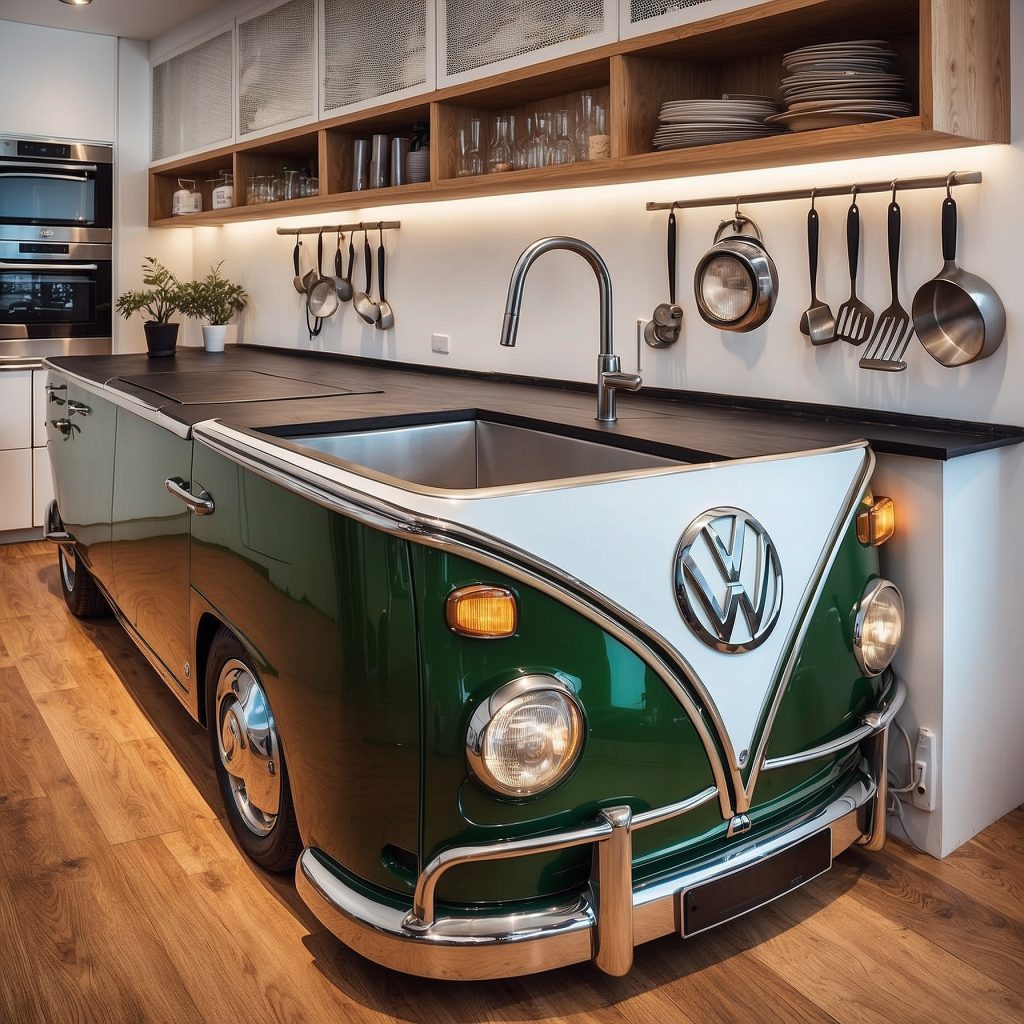 Volkswagen Bus Sinks
