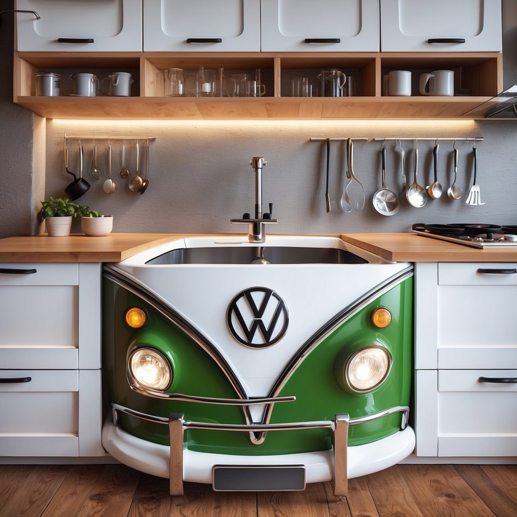 Volkswagen Bus Sinks