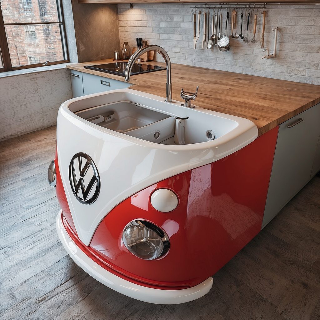 Volkswagen Bus Sinks