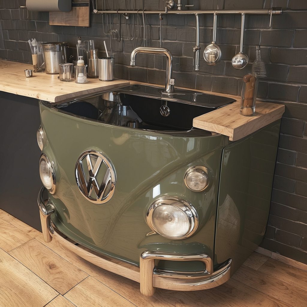 Volkswagen Bus Sinks