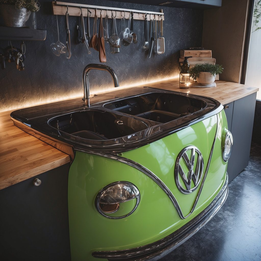 Volkswagen Bus Sinks