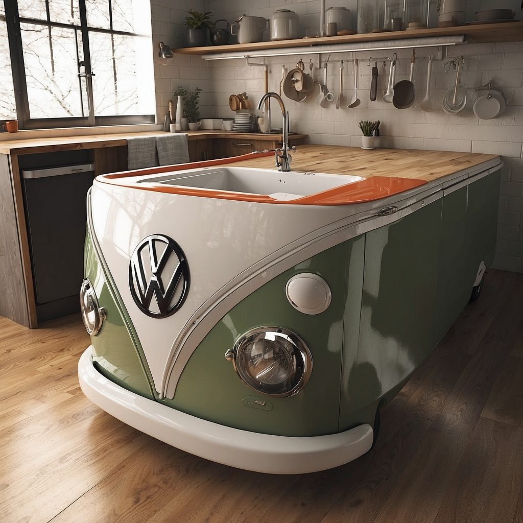 Volkswagen Bus Sinks