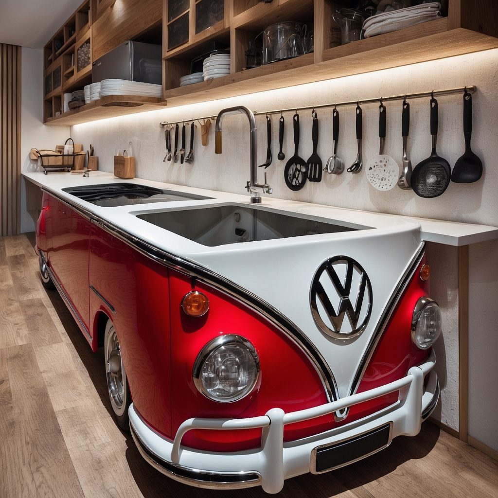 Volkswagen Bus Sinks