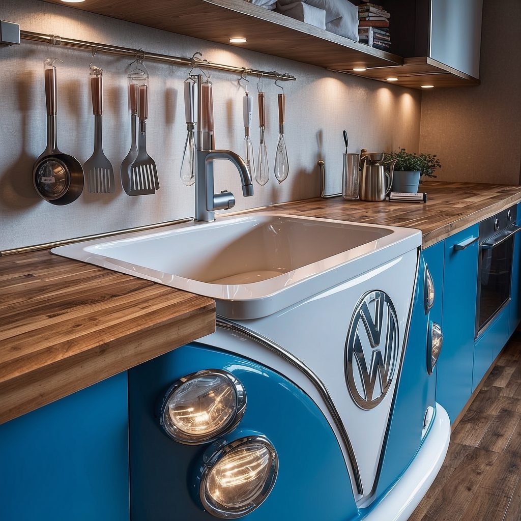 Volkswagen Bus Sinks