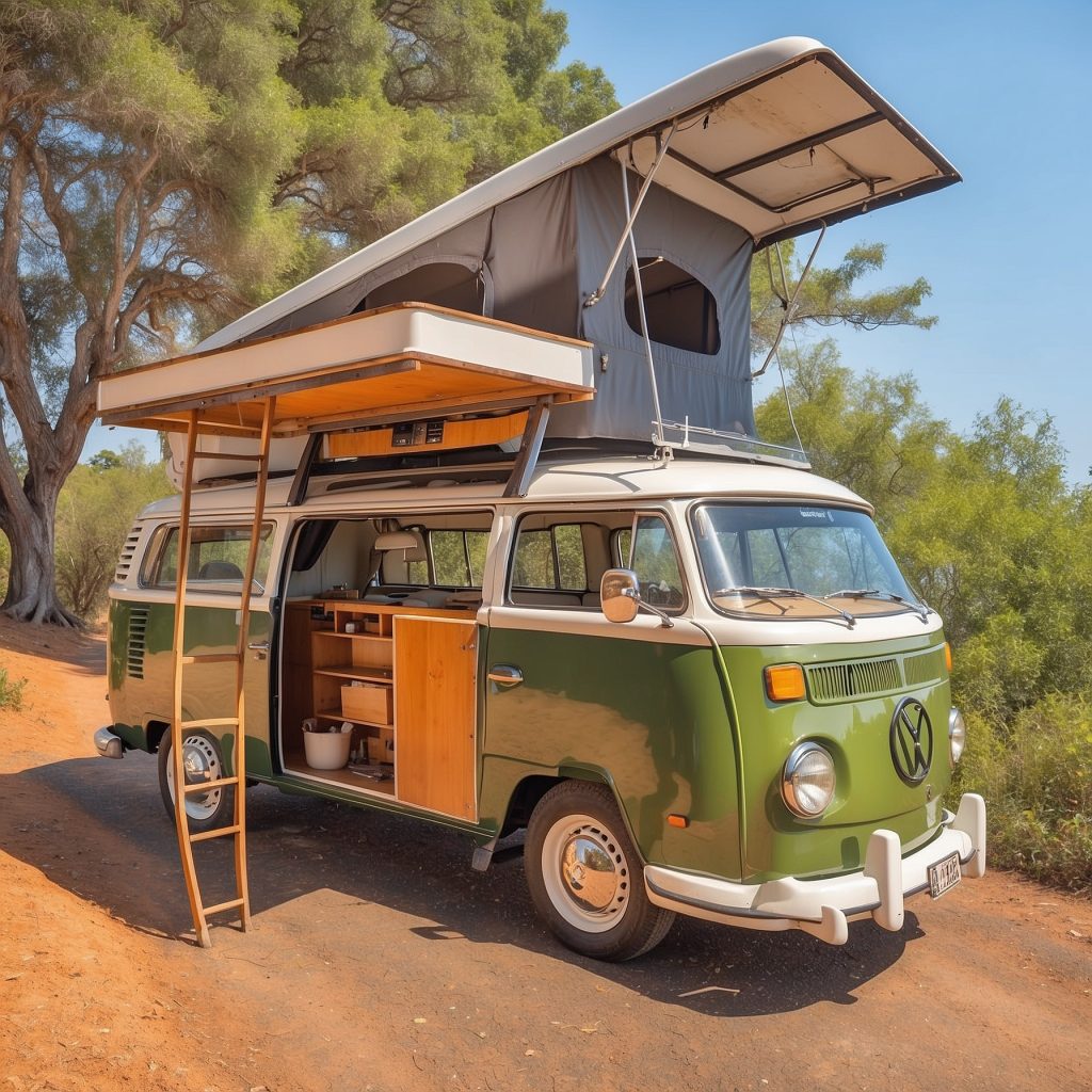 Volkswagen Hippy Busses Into Rvs