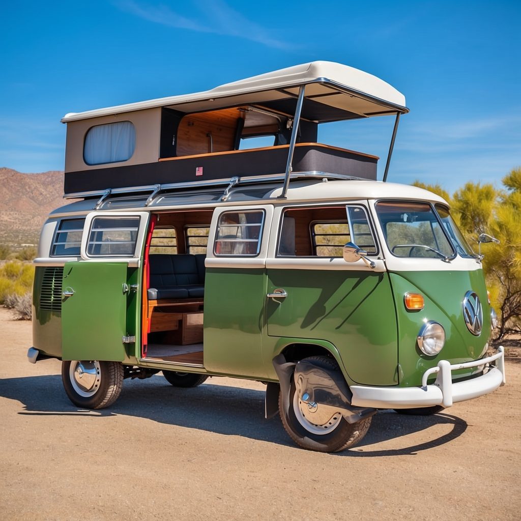 Volkswagen Hippy Busses Into Rvs
