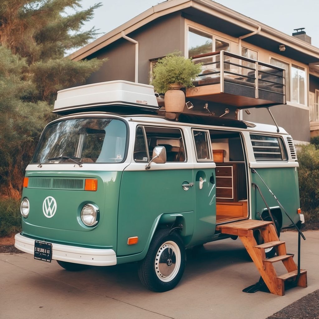 Volkswagen Hippy Busses Into Rvs