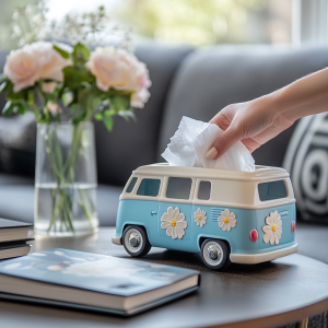 Volkswagen Van-Themed Tissue Box