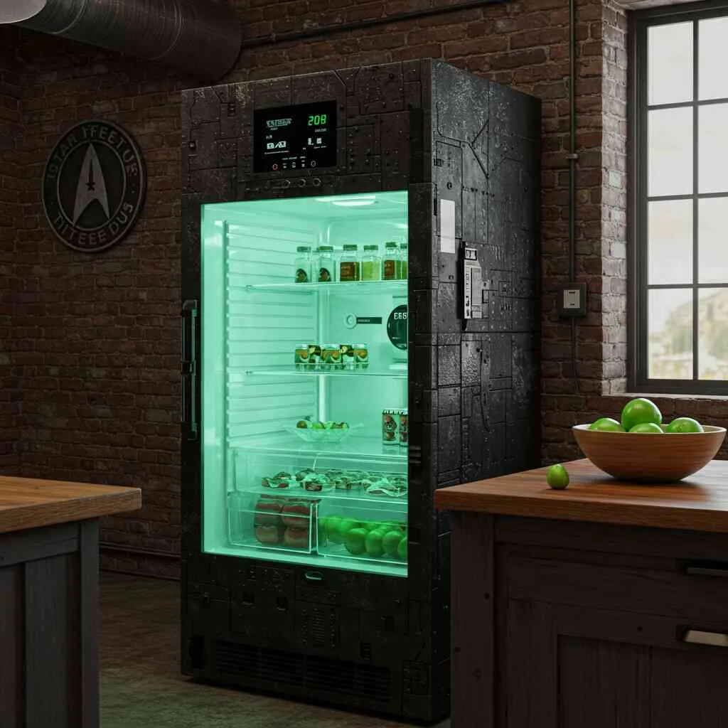 Borg Cube Fridge