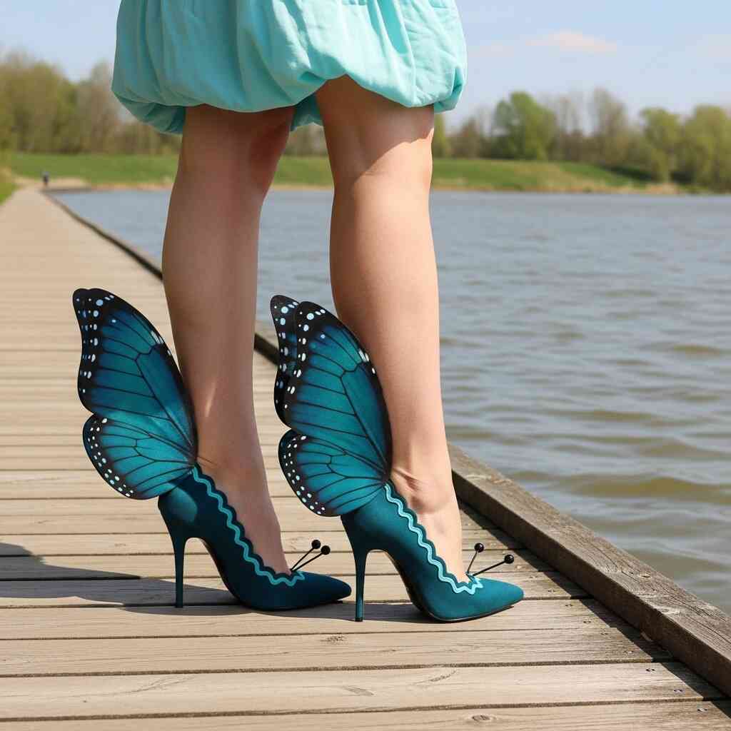 Butterfly Heels