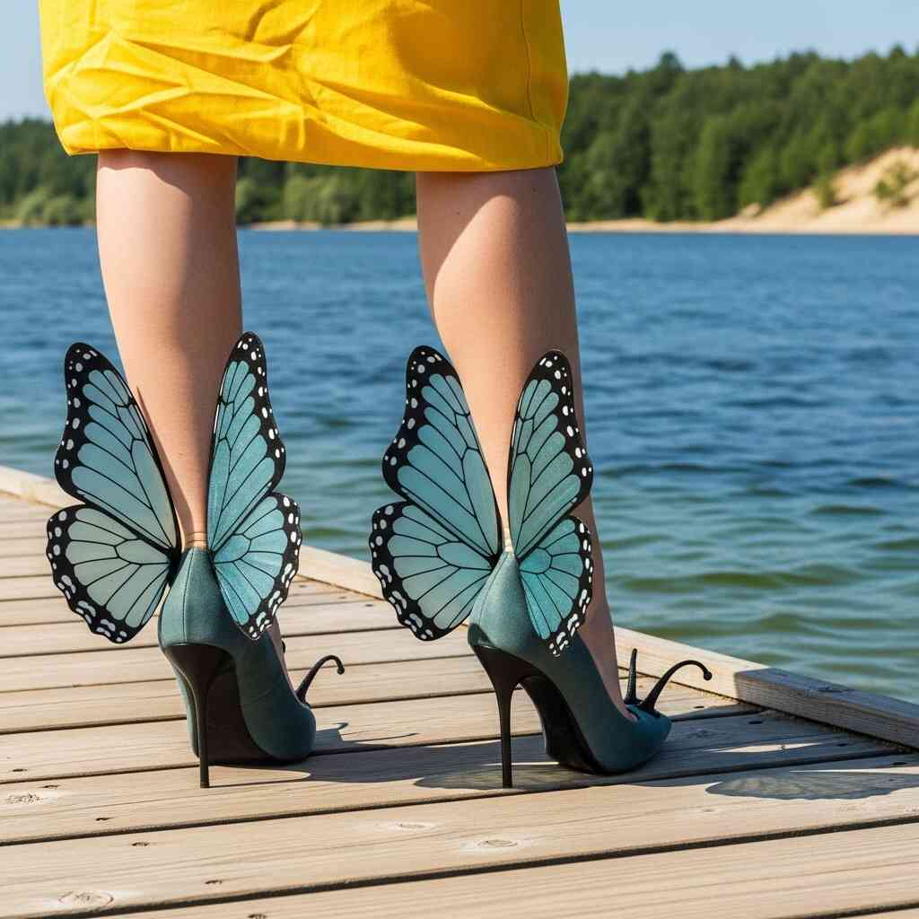 Butterfly Heels