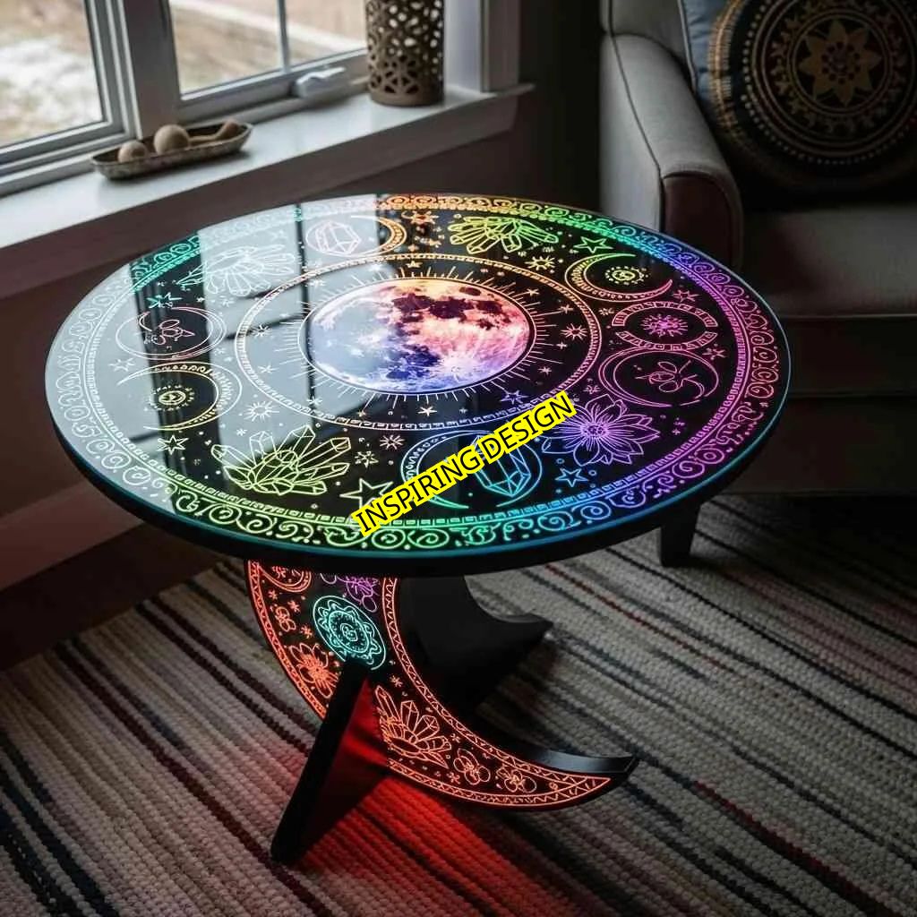 Celestial Crystal Table