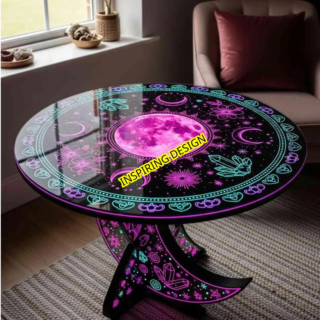 Celestial Crystal Table