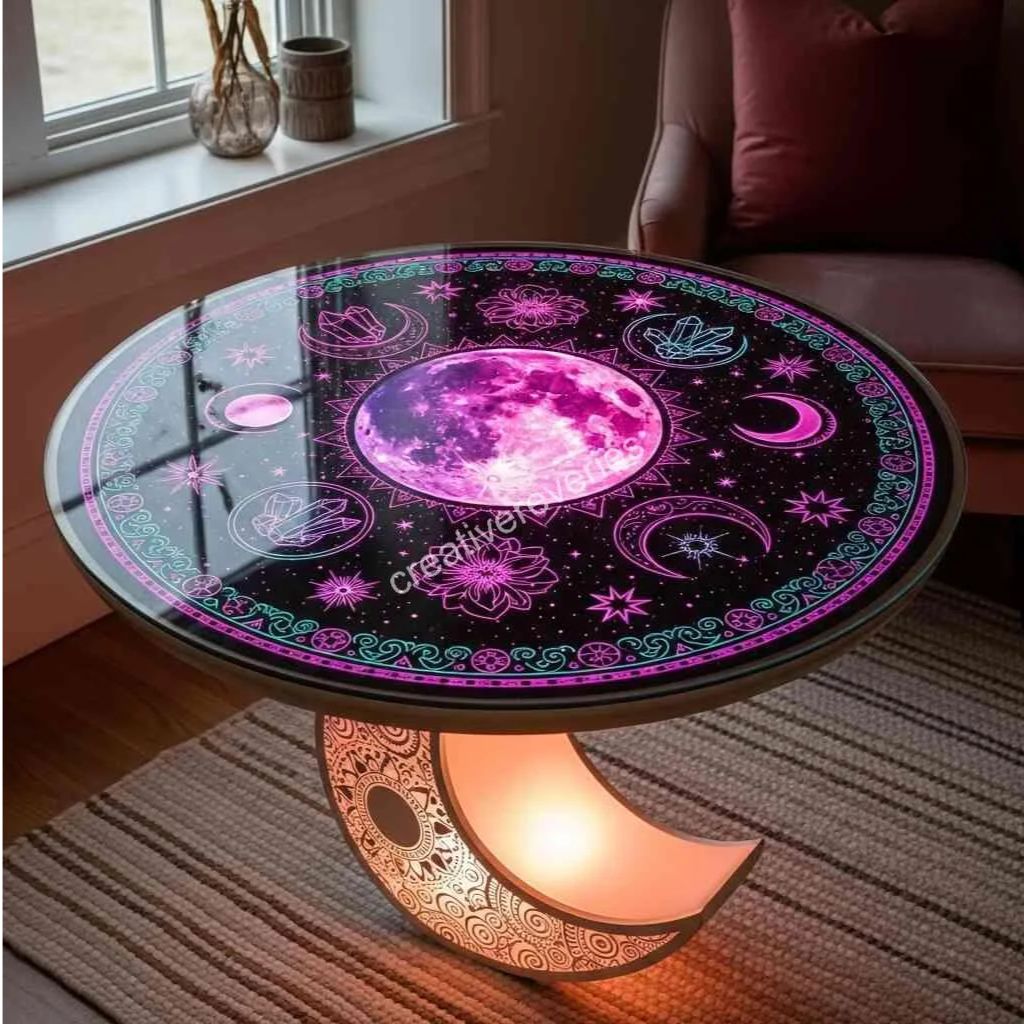 Celestial Crystal Table