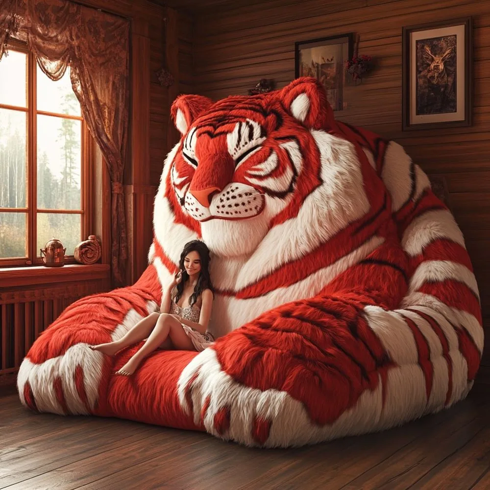 Giant Tiger Lounger