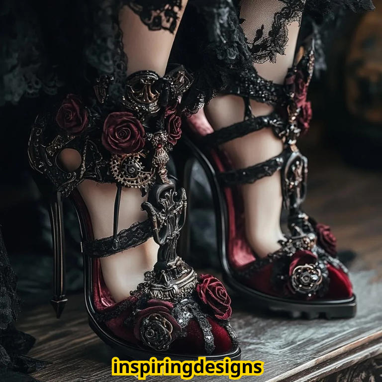 Heels Shaped Like Tiny Coffins