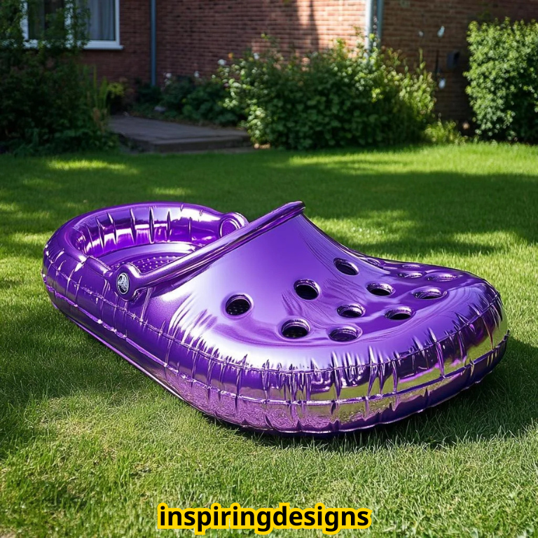 Inflatable Crocs Pools
