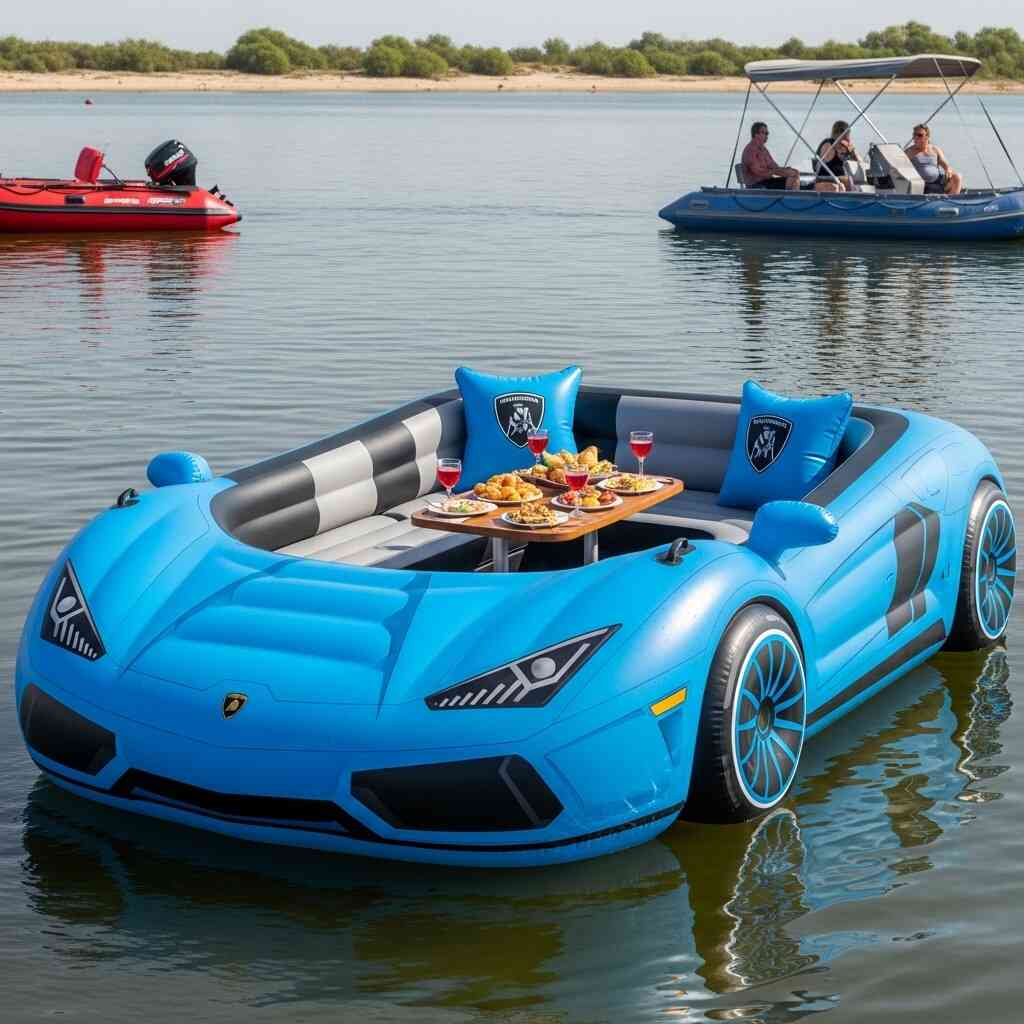 Lamborghini Inspired Floating Lounge